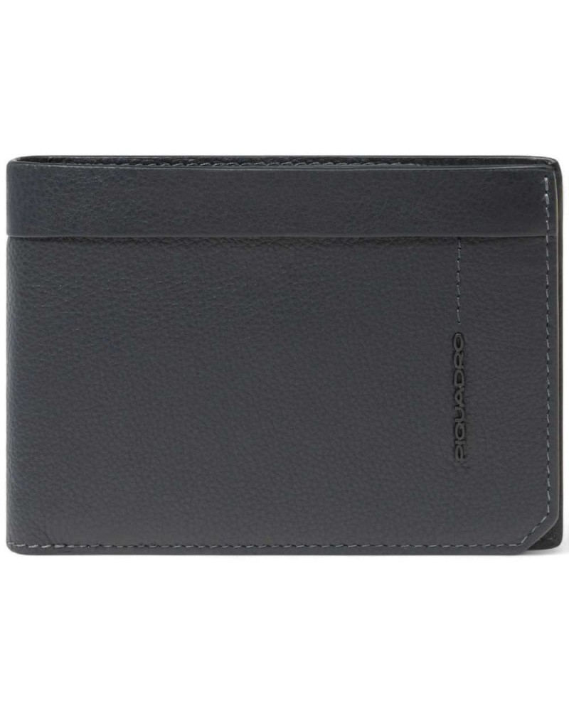 PIQUADRO Cartera w137r Hombre Cuero Negro | PoppinsBags