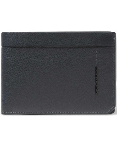 PIQUADRO Cartera w137r Hombre Cuero Negro | PoppinsBags