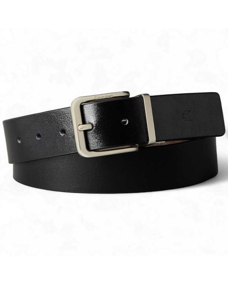 Cintura CALVIN KLEIN Uomo Nero Marrone | PoppinsBags