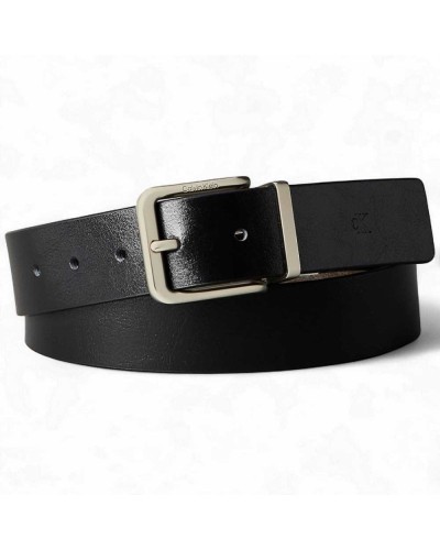 CALVIN KLEIN Guertel Herren Schwarz braun | PoppinsBags
