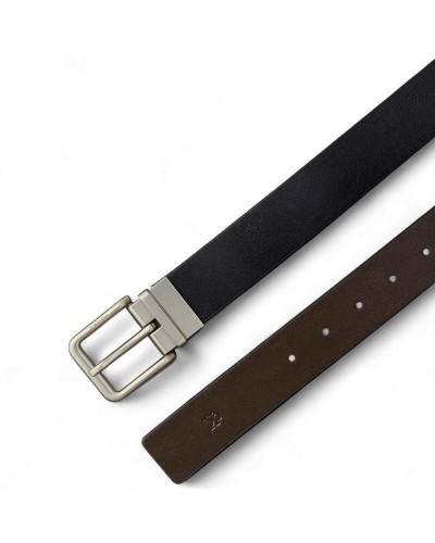 CALVIN KLEIN Guertel Herren Schwarz braun | PoppinsBags
