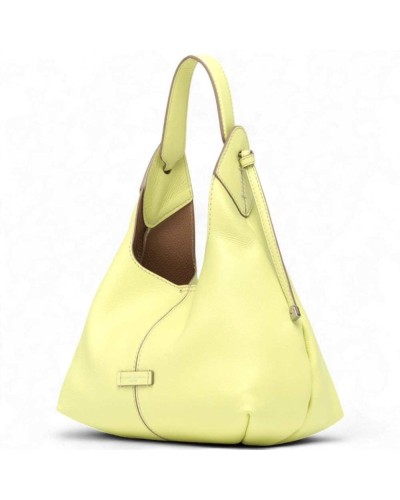 Schultertasche Damen gelb | PoppinsBags