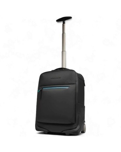 Trolley Zaino PIQUADRO Nero Unisex | PoppinsBags