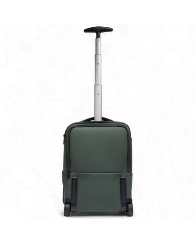 PIQUADRO Mochila con ruedas Verde Unisex | PoppinsBags
