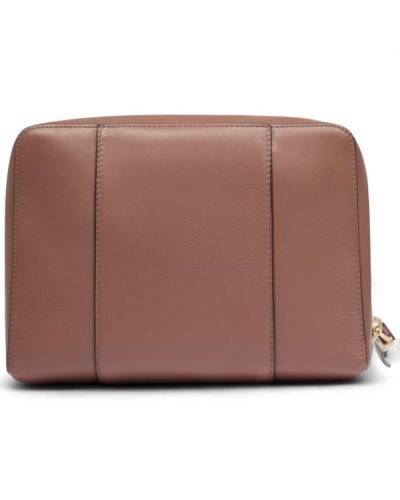 PIQUADRO Kosmetiktasche Damen Leder Braun | PoppinsBags
