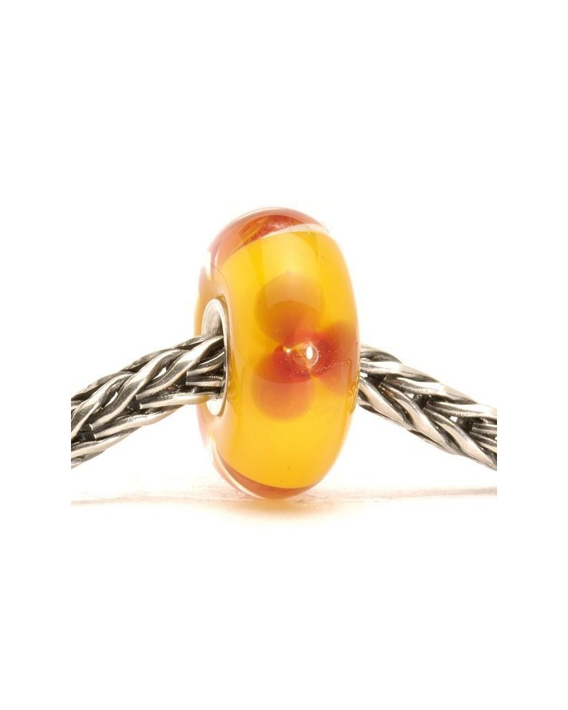 Trollbeads Red Flower TGLBE-10031 | PoppinsBags