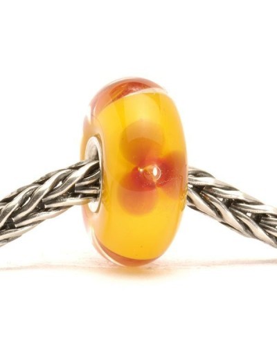 Trollbeads Red Flower TGLBE-10031 | PoppinsBags
