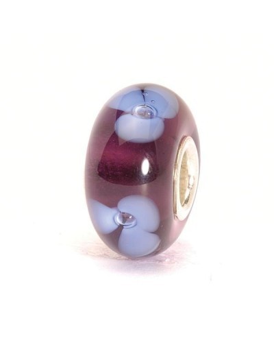 Trollbeads Fiore Viola TGLBE-10044 | PoppinsBags