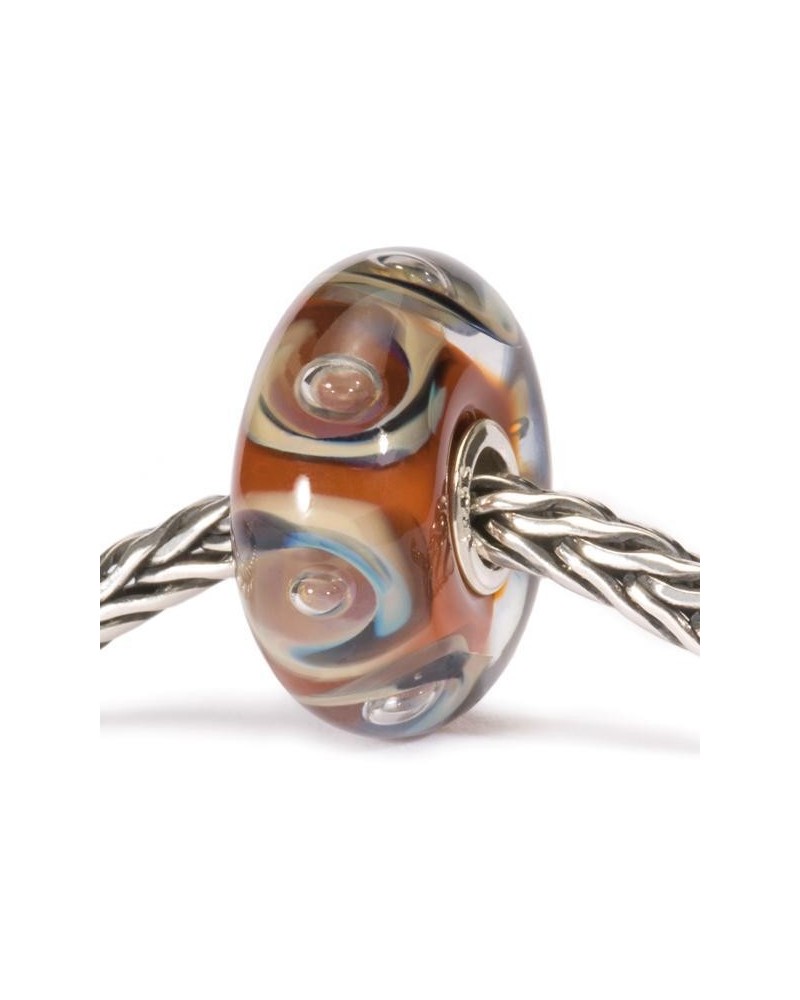 Trollbeads Schokoladenbrauner Papagei