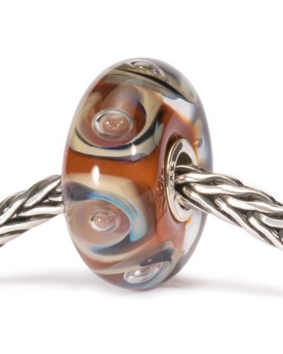 Trollbeads Schokoladenbrauner Papagei