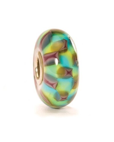 Trollbeads Türkis-Purpurrotes Schach