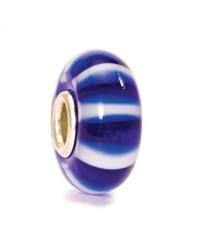 Trollbeads Strisce Blu TGLBE-10054 | PoppinsBags