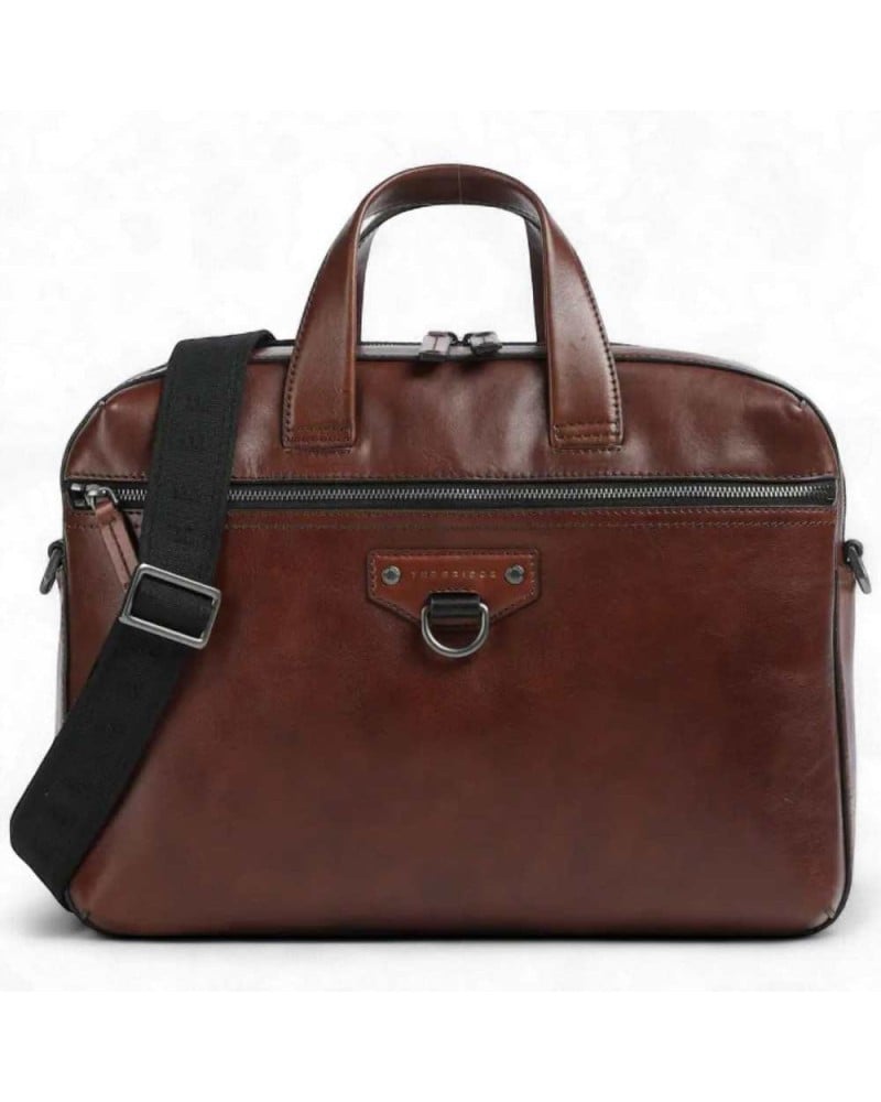 The Bridge briefcase Male Leather Brown | PoppinsBags