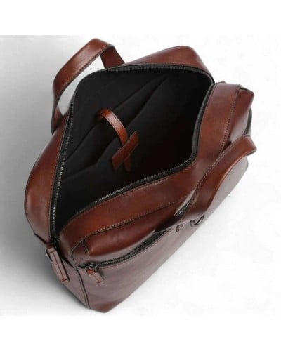 The Bridge briefcase Male Leather Brown | PoppinsBags