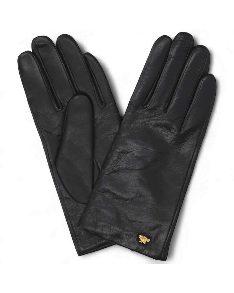 The Bridge Handschuhe Damen Leder Schwarz | PoppinsBags