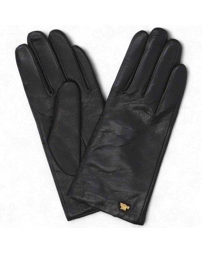 Guanti The Bridge Donna Pelle Nero | PoppinsBags