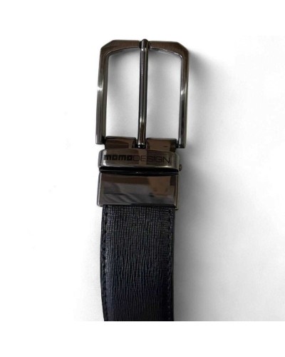 MOMODESIGN Guertel Herren Leder Schwarz | PoppinsBags