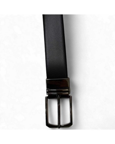 MOMODESIGN Guertel Herren Leder Schwarz braun | PoppinsBags