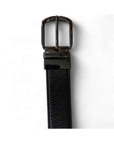 MOMODESIGN Belt Male Leather Black Brown | PoppinsBags