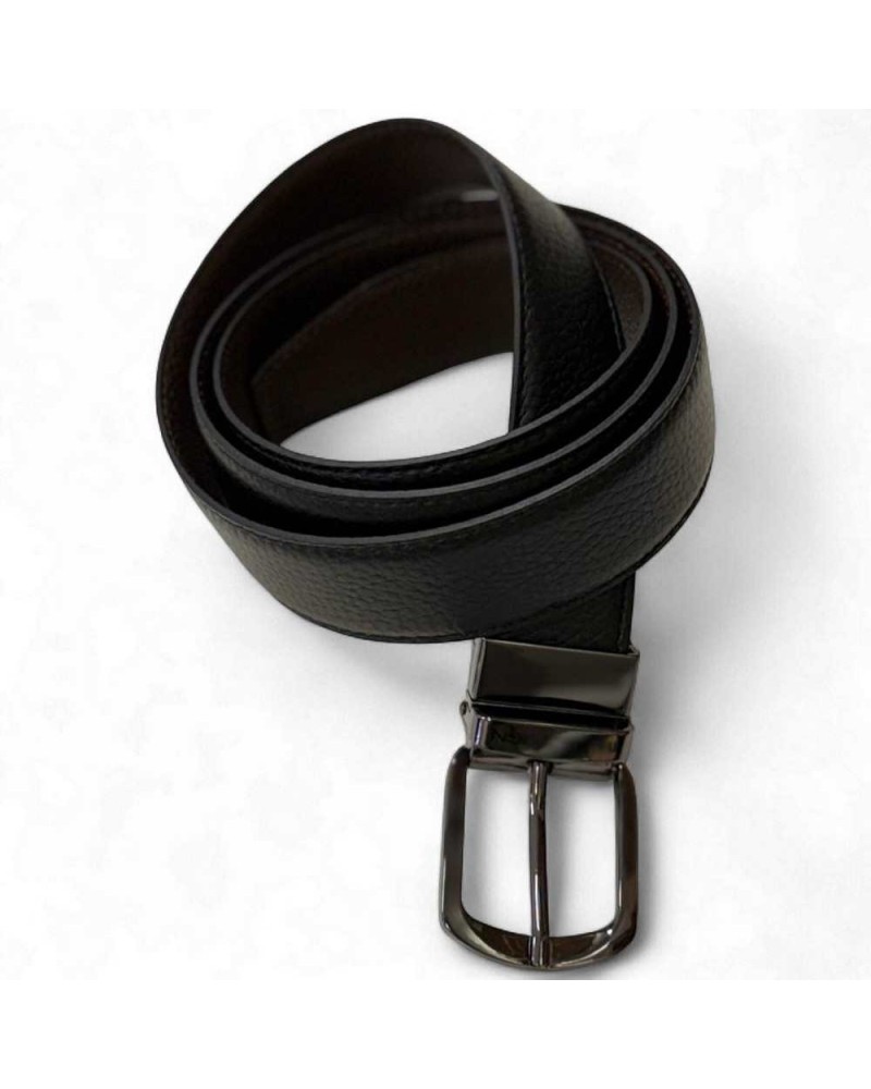 MOMODESIGN Belt Male Leather Black Brown | PoppinsBags
