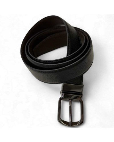 MOMODESIGN Belt Male Leather Black Brown | PoppinsBags
