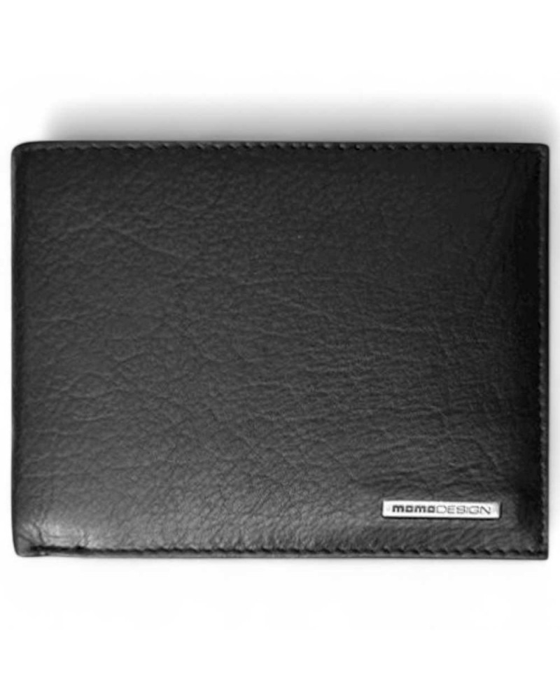 MOMODESIGN Eco Cuero Hombre Negro | PoppinsBags