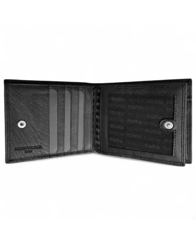 MOMODESIGN Eco Cuero Hombre Negro | PoppinsBags
