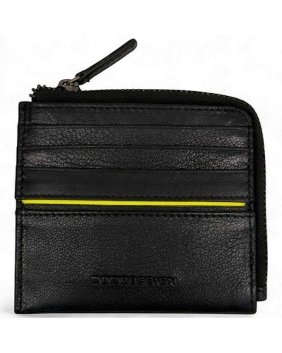 MOMODESIGN Kartenhalter Herren Schwarz Leder | PoppinsBags