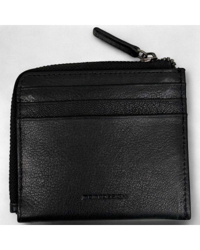 MOMODESIGN Kartenhalter Herren Schwarz Leder | PoppinsBags