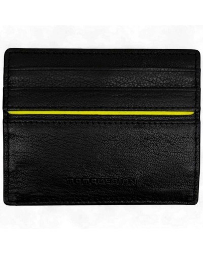 MOMODESIGN Titular de la tarjeta Hombre Negro