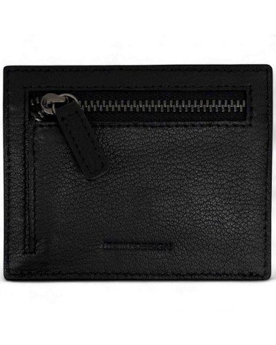 MOMODESIGN Titular de la tarjeta Hombre Negro