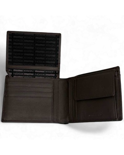 MOMODESIGN Cartera Hombre Cuero Marrón | PoppinsBags
