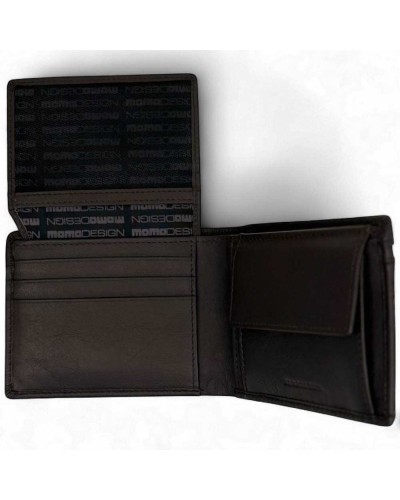 MOMODESIGN Geldbörse Herren Leder Braun | PoppinsBags
