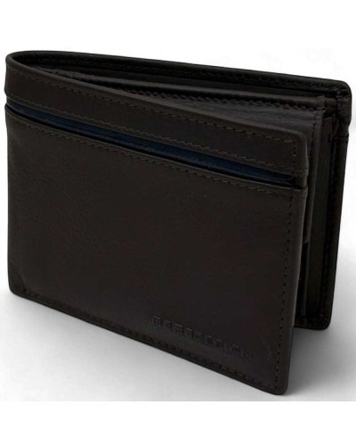 MOMODESIGN Geldbörse Herren Leder Braun | PoppinsBags