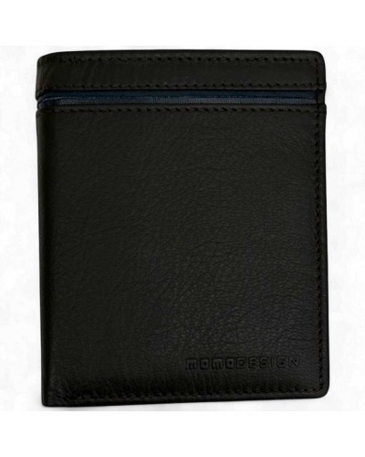 MOMODESIGN Geldbörse Herren Leder Braun | PoppinsBags