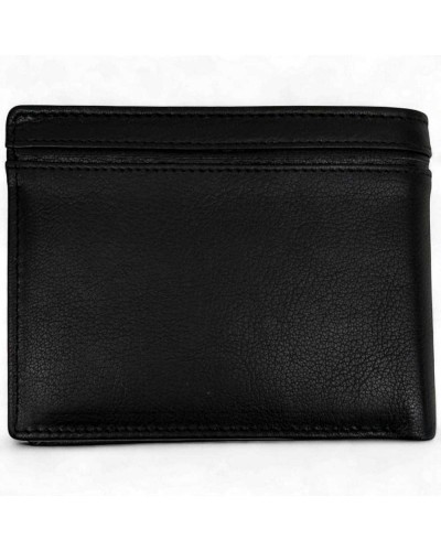 MOMODESIGN Cartera Hombre Cuero Negro | PoppinsBags