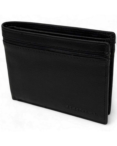 MOMODESIGN Cartera Hombre Cuero Negro | PoppinsBags