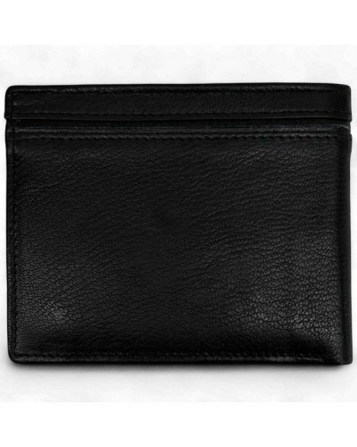 MOMODESIGN Cartera Hombre Cuero Negro | PoppinsBags