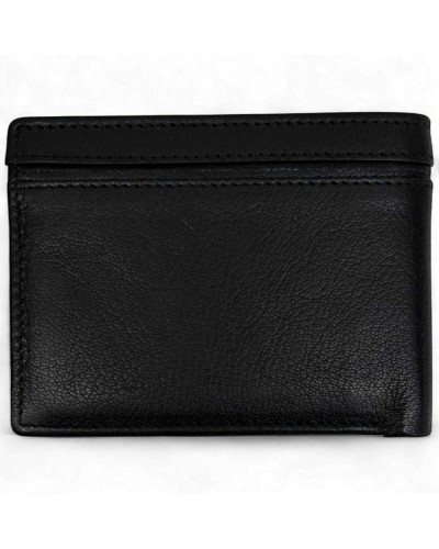 MOMODESIGN Geldbörse Herren Leder Schwarz | PoppinsBags