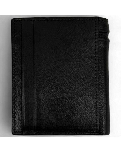 MOMODESIGN Geldbörse Herren Leder Schwarz | PoppinsBags