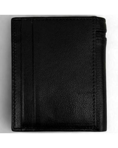 MOMODESIGN Geldbörse Herren Leder Schwarz | PoppinsBags