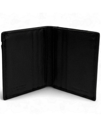 MOMODESIGN Geldbörse Herren Leder Schwarz | PoppinsBags