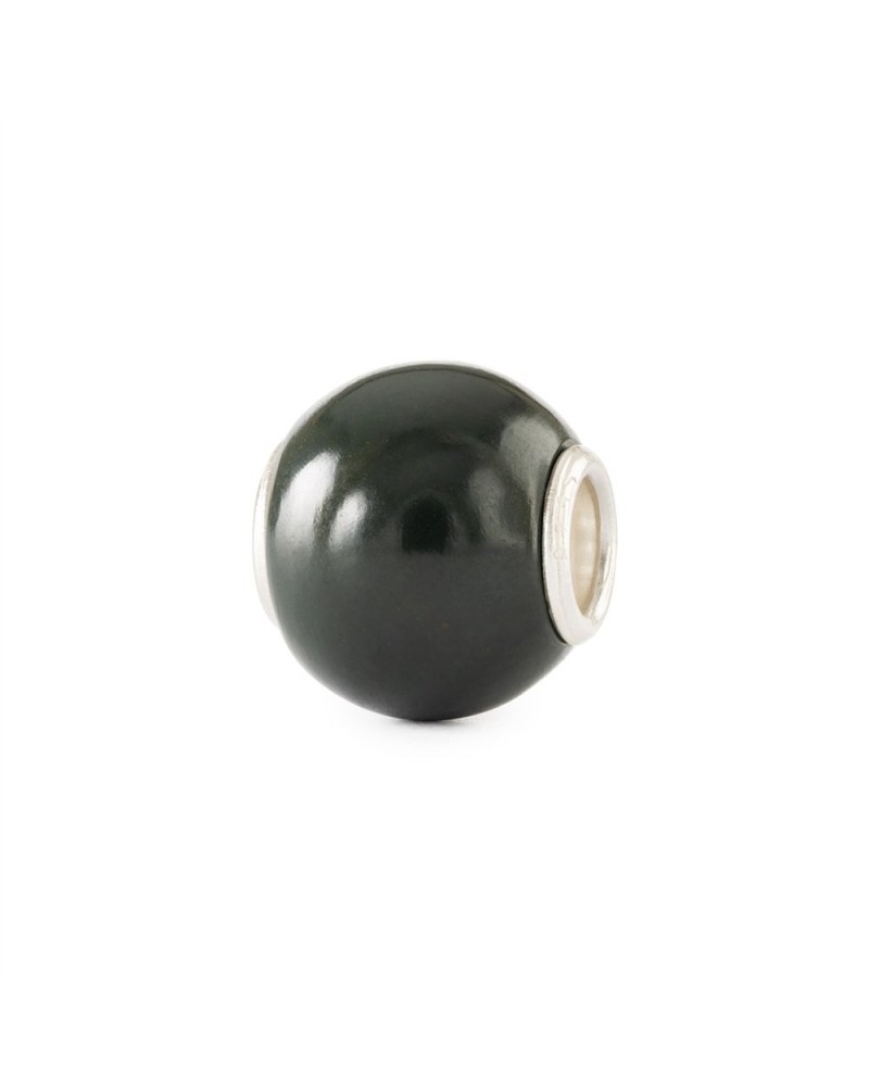 Trollbeads Calcedonio Verde Rotondo | PoppinsBags