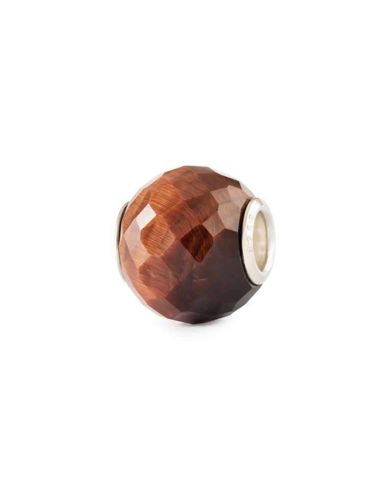 Trollbeads Facettierter Runder Roter Tigerauge | PoppinsBags