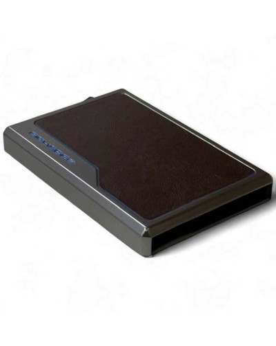 PIQUADRO Kartenhalter Herren Braun | PoppinsBags