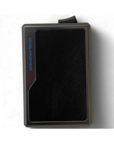 PIQUADRO Titular de la tarjeta Hombre Negro | PoppinsBags