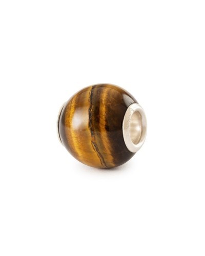 Trollbeads Gelbes Tigerauge, rund | PoppinsBags
