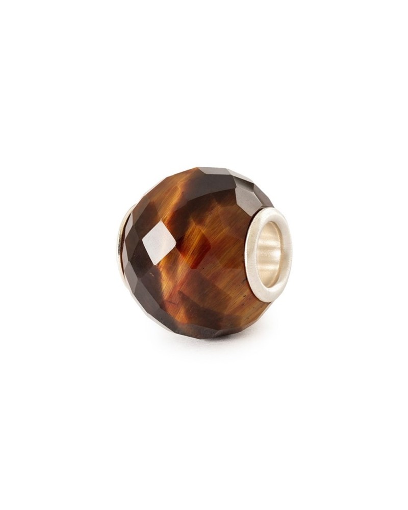 Trollbeads Faceted Round Yellow Tiger Eye | PoppinsBags