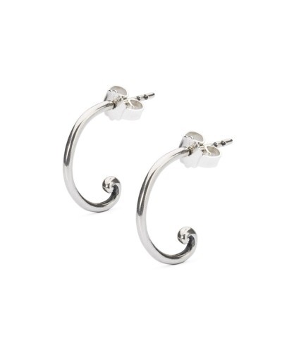 Trollbeads Pendientes de Aro con Giro | PoppinsBags