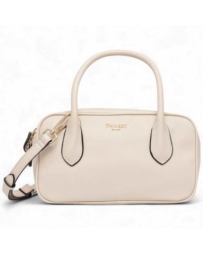 TWIN-SET Boston-Tasche Damen Beige | PoppinsBags